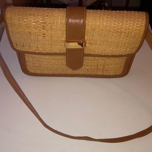Wicker Vintage Myers Ladies Purse.
